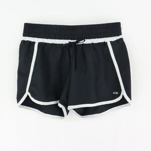 c9 by Champion Athletic Shorts Womens‎ Sz M Black White Elastic Waist Drawstring